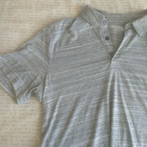 Grey marble polo